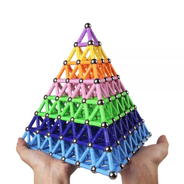 Hot selling magnetic stick ball preschool educational game magnetic building blocks toy