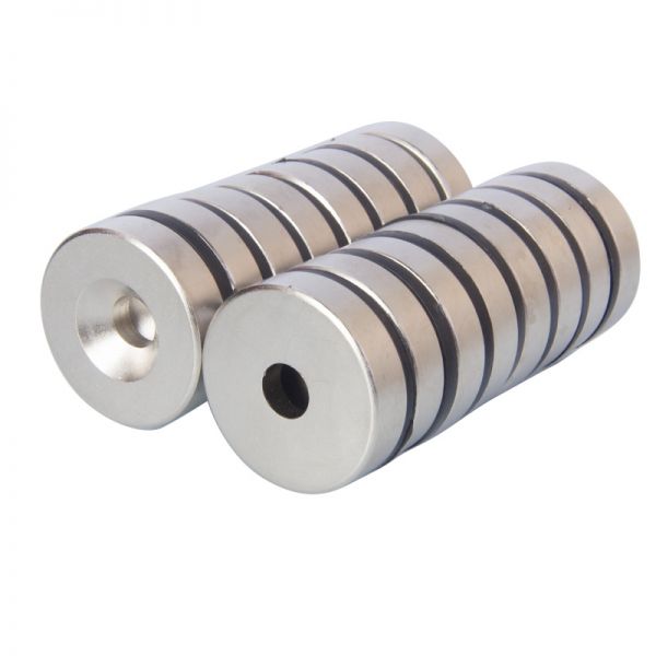 Countersunk Magnet Neodymium Strong Round Magnets With Hole Hot Sales