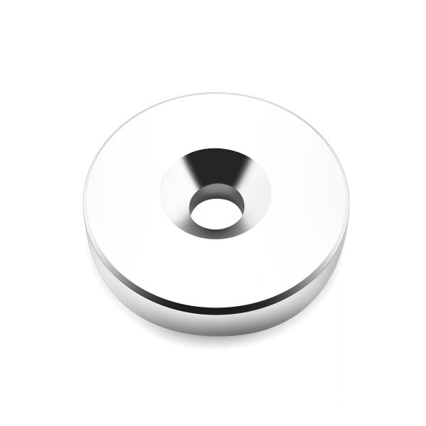 Countersunk Neodymium Magnet Strong Rare Earth Magnet with Screw Hole for Mounting Fixing